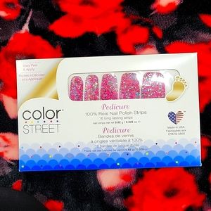 Color Street Pedicure Dansk All Night